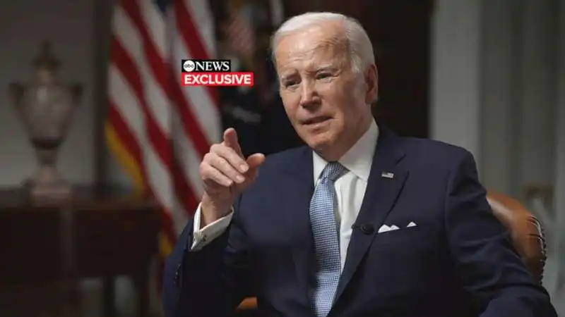 JOE BIDEN INTERVISTA A ABC NEWS