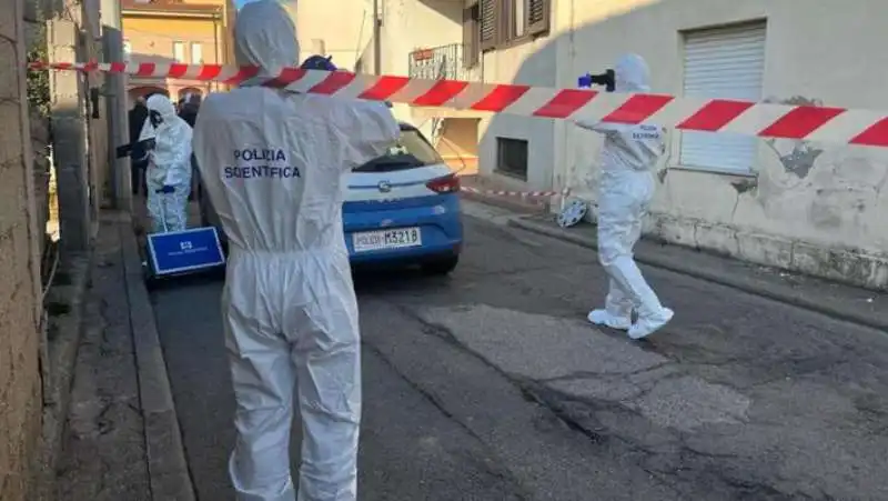 la casa nella quale è stata uccisa chiara carta a oristano