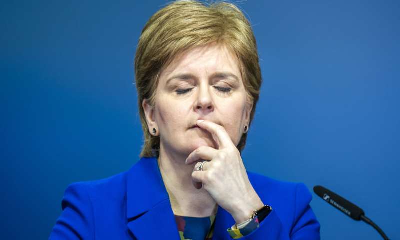 la premier scozzese nicola sturgeon