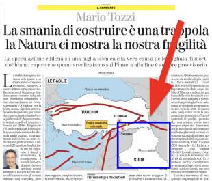 La Stampa, Siria messa al posto dell'Iran