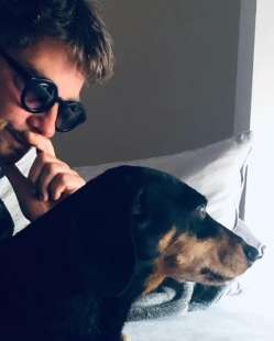 marco goecke e il suo cane