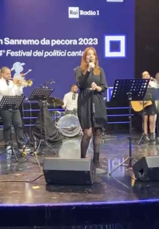 matilde siracusano a un sanremo da pecora