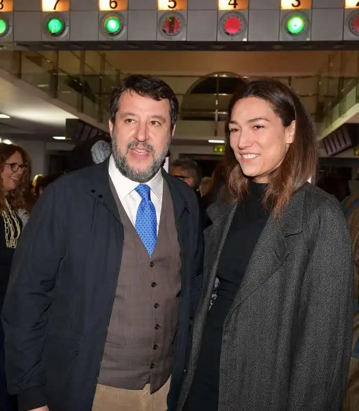 matteo salvini  francesca verdini  foto di bacco (3)