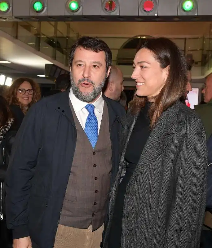 matteo salvini  francesca verdini  foto di bacco (4)