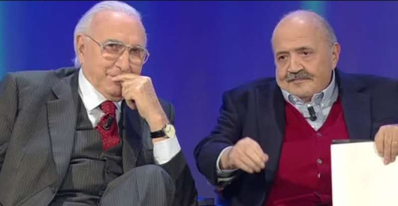 maurizio costanzo e pippo baudo al costanzo show