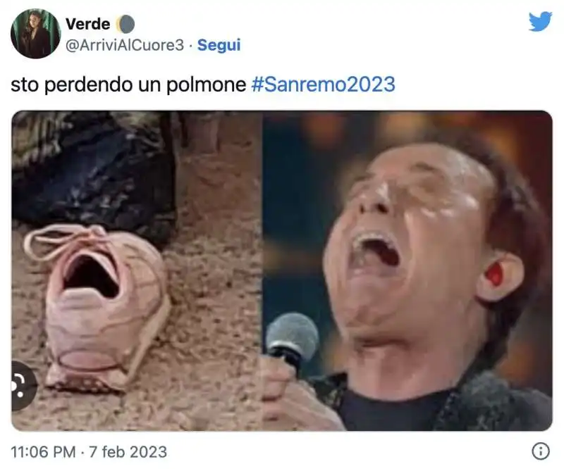 meme sanremo 20231