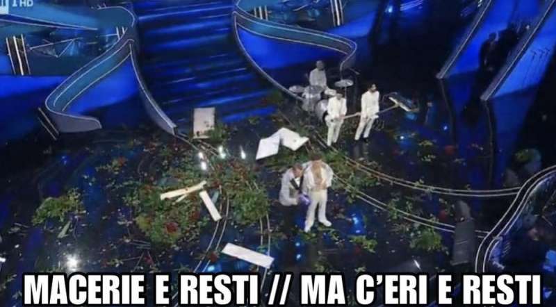 meme sanremo 20232