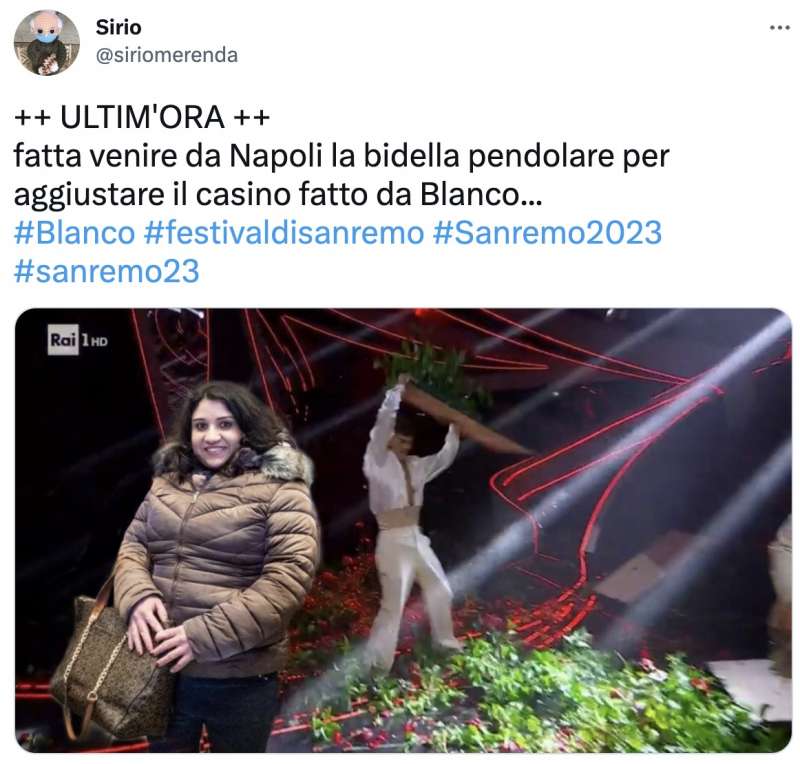 meme sanremo 202329