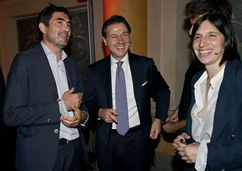 nicola fratoianni   giuseppe conte   elly schlein 