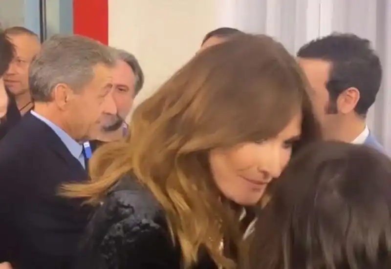 NICOLAS SARKOZY E CARLA BRUNI A SANREMO 2023