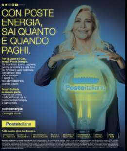 POSTE ENERGIA - PUBBLICITA CON MARA VENIER