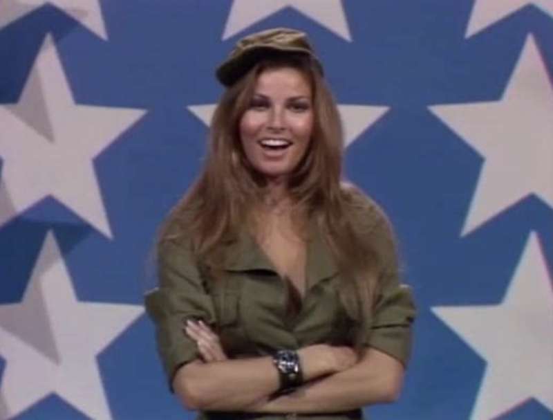 raquel welch laugh in