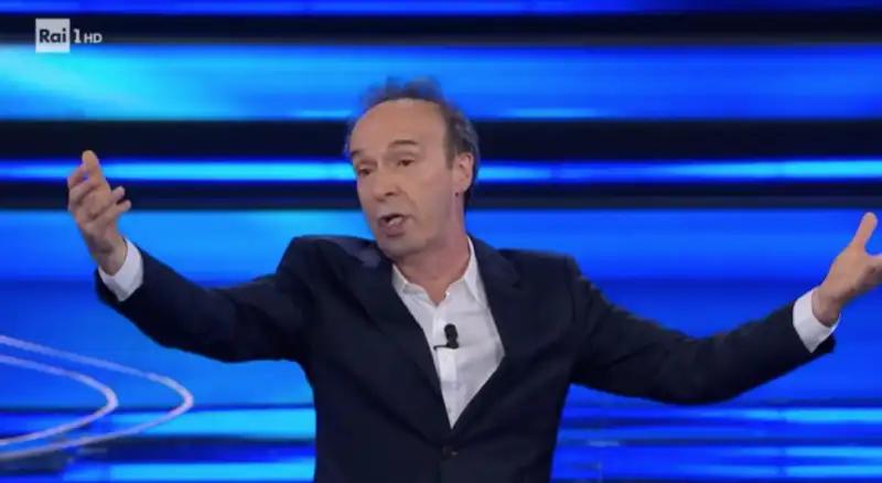 ROBERTO BENIGNI E IL MONOLOGO A SANREMO 2023