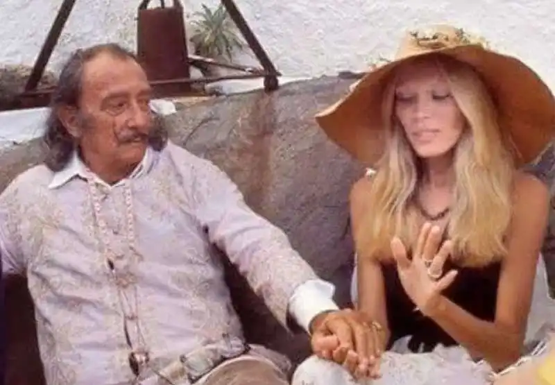 salvador dali  amanda lear   