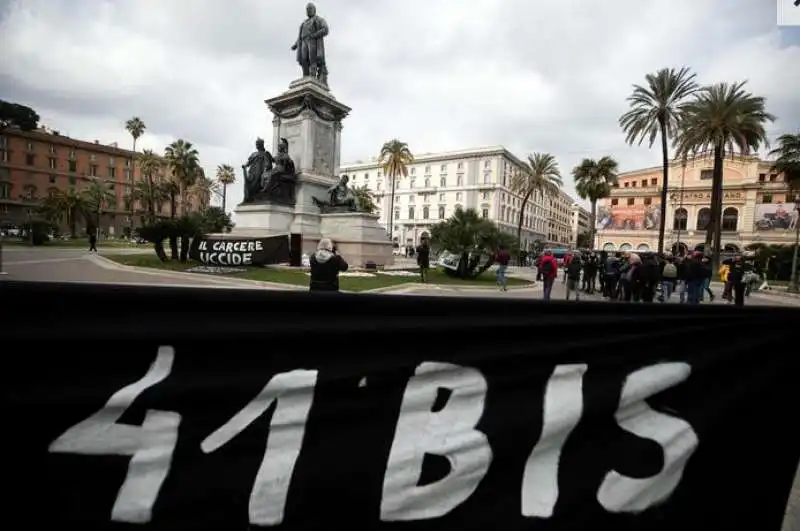 sitin degli anarchici per alfredo cospito davanti alla cassazione 7