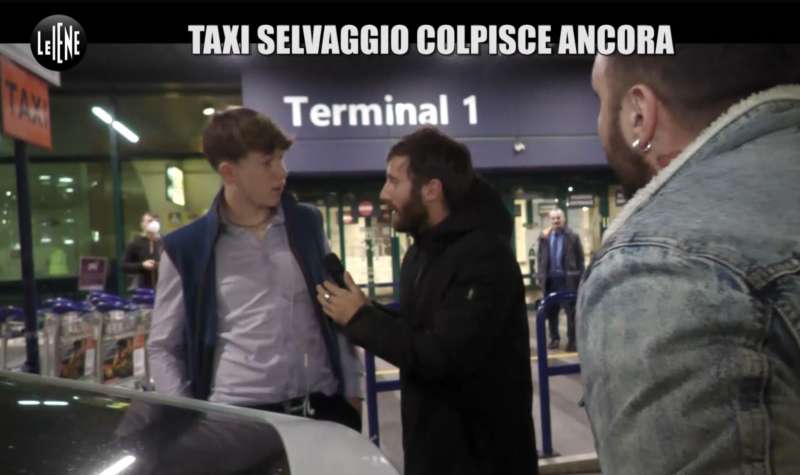 taxi selvaggio a roma il servizio delle iene nicolo de devitiis e marco occhipinti 7