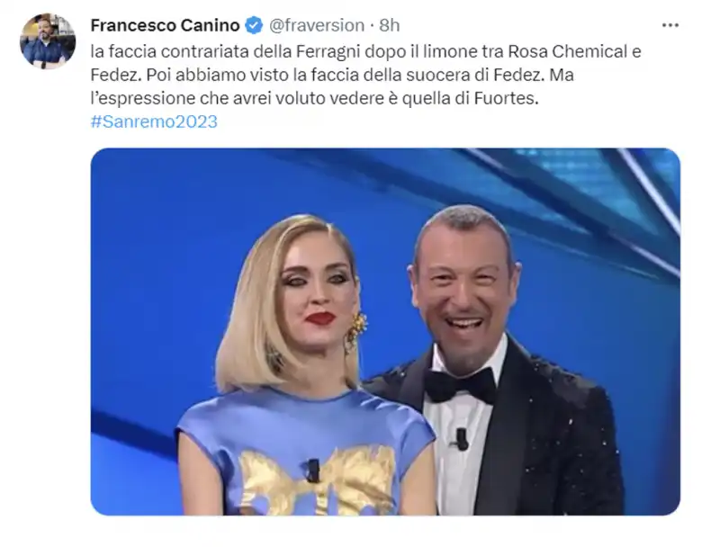 tweet finale di sanremo 2023 6