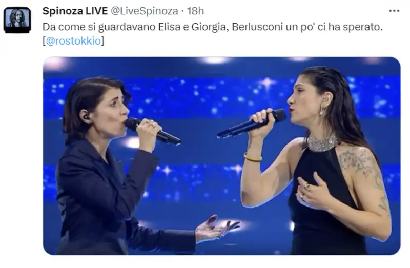 tweet quarta serata sanremo 2023 1