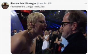 tweet quarta serata sanremo 2023 3