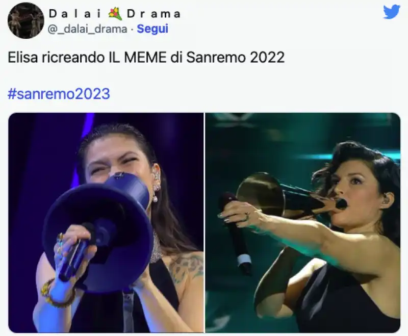 tweet quarta serata sanremo 4