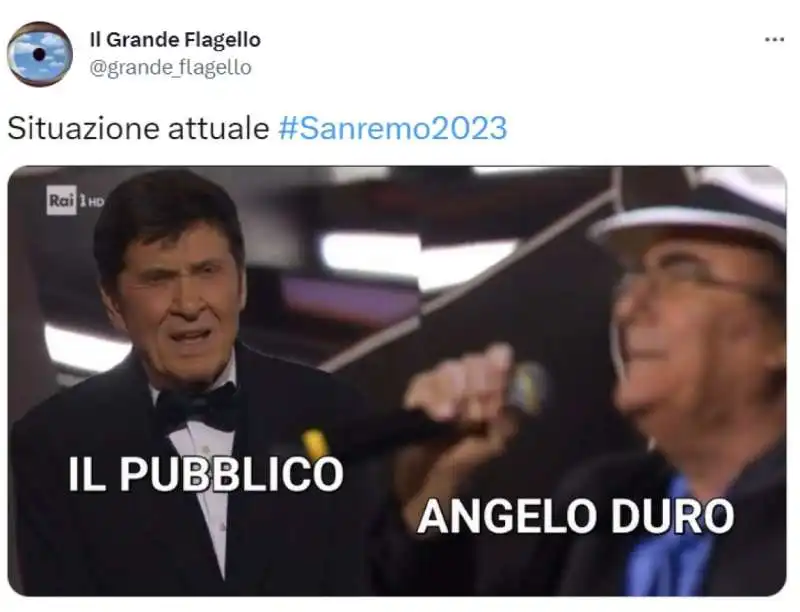 tweet seconda serata di sanremo 9