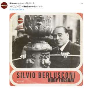 tweet sull assoluzione di berlusconi processo ruby ter 8