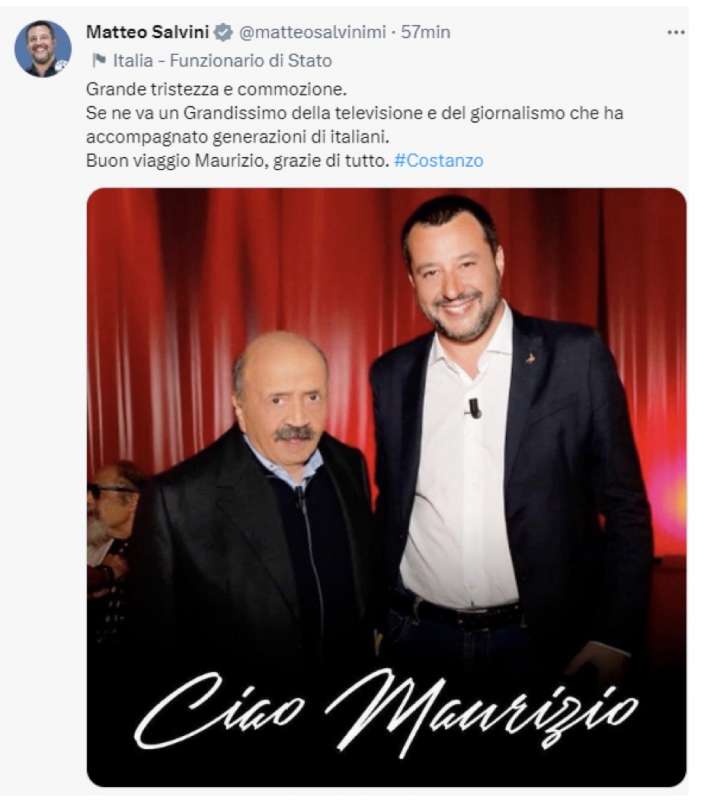 tweet sulla morte di maurizio costanzo 5