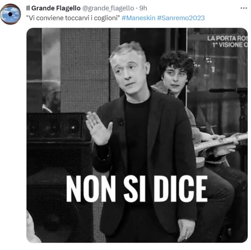 tweet sulla terza serata di sanremo 10