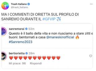 tweet sulla terza serata di sanremo 3