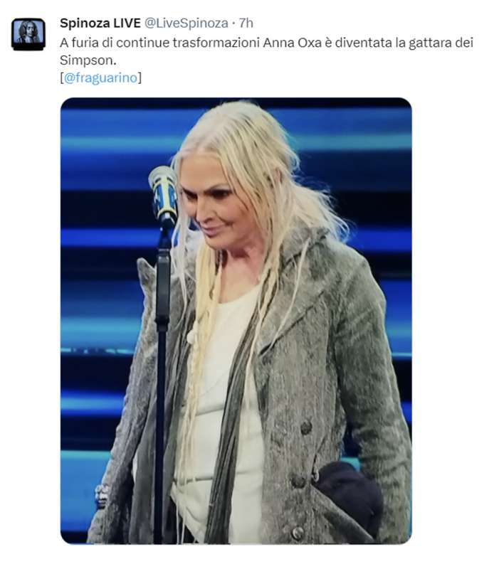 tweet sulla terza serata di sanremo 7