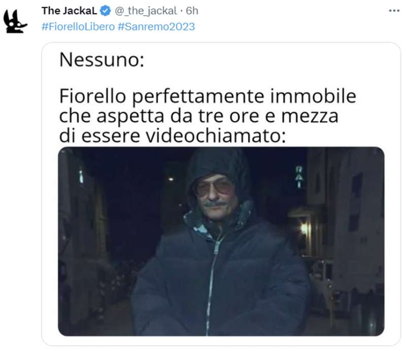 tweet sulla terza serata di sanremo 8