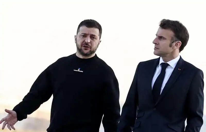 volodymyr zelensky emmanuel macron  1