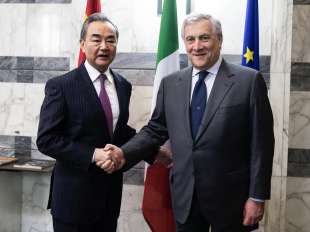 wang yi antonio tajani