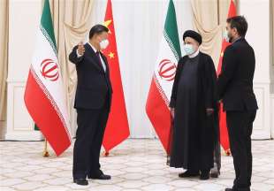 XI JINPING EBRAHIM RAISI