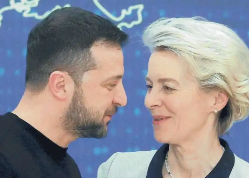 ZELENSKY E URSULA VON DER LEYEN