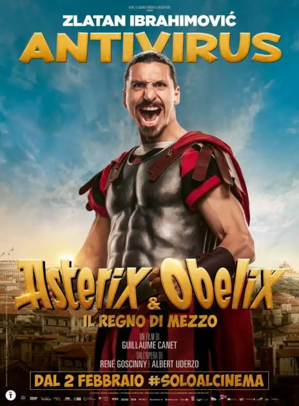 zlatan ibrahimovic asterix e obelix il regno di mezzo 2