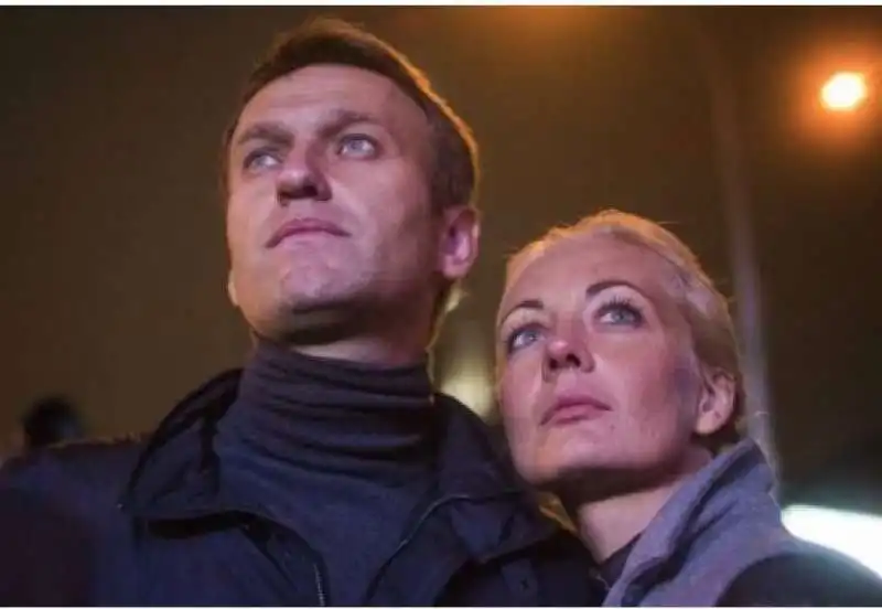 ALEXEY NAVALNY E YULIA 