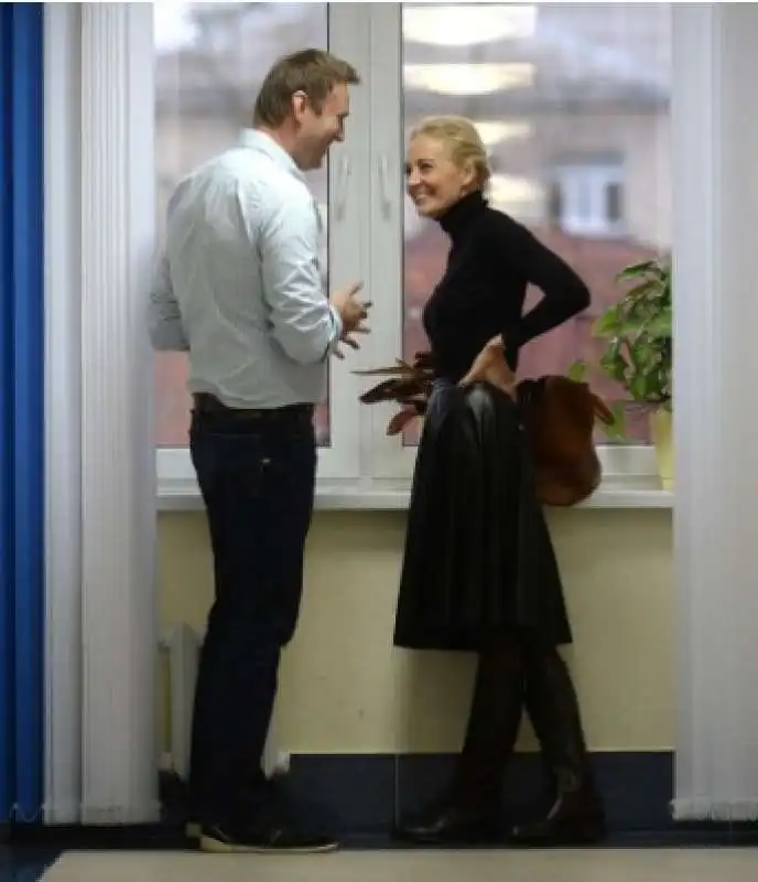 ALEXEY NAVALNY E YULIA 