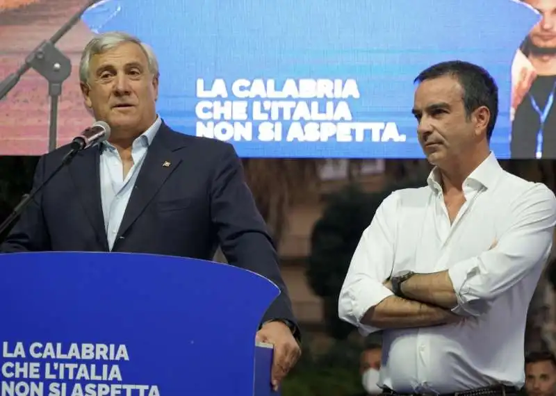 ANTONIO TAJANI ROBERTO OCCHIUTO 