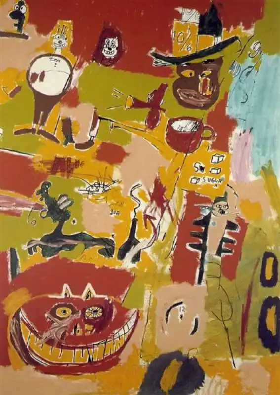 BASQUIAT WINE OF BABYLON