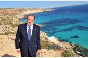 BERLUSCONI LAMPEDUSA