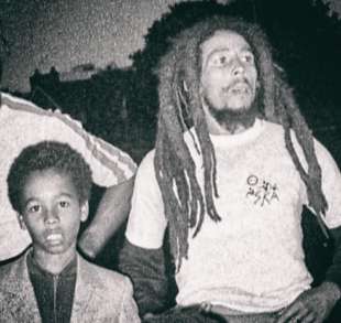 bob marley e il figlio ziggy