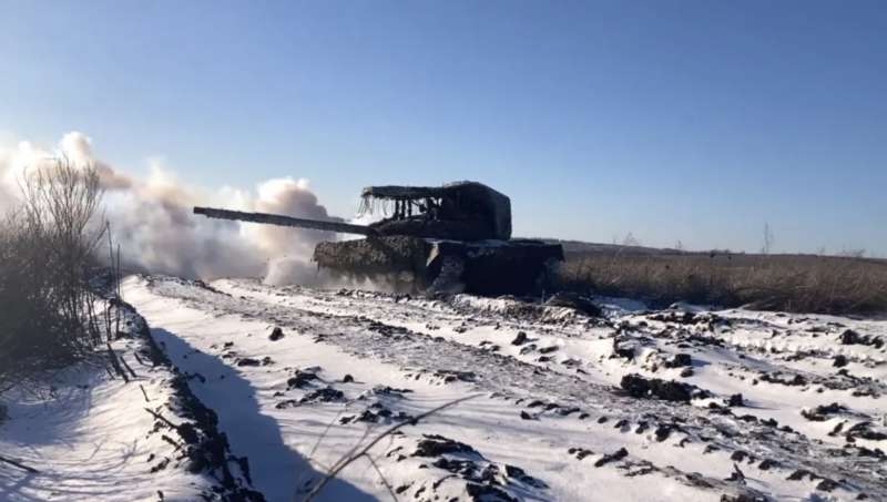 carro armato russo in ucraina