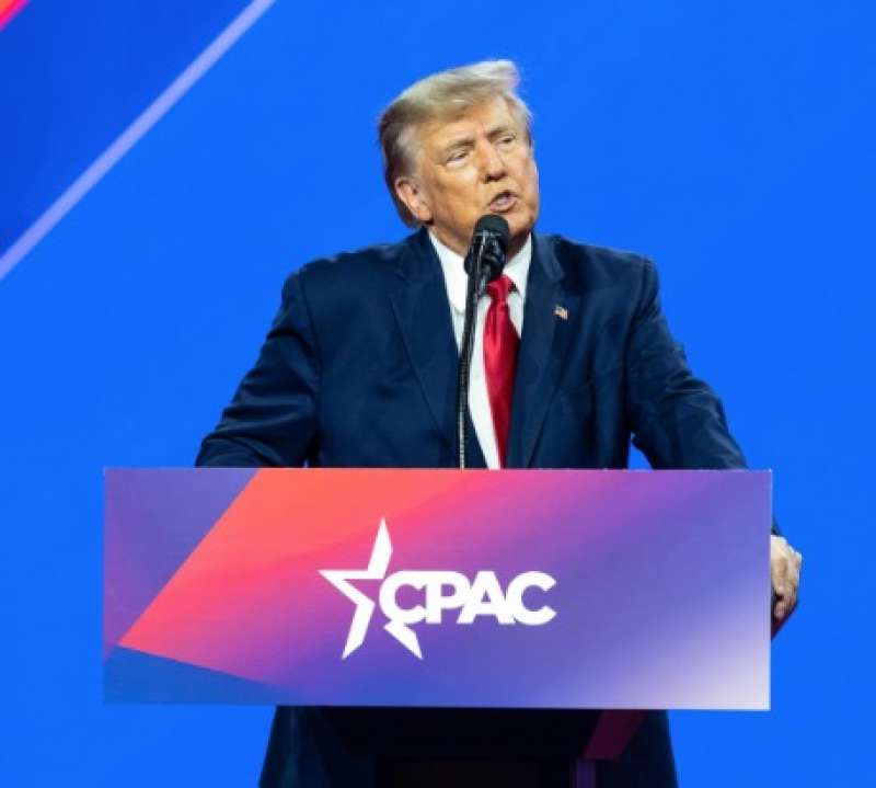 Donald Trump - conferenza dei conservatori cpac