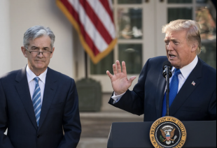 DONALD TRUMP JEROME POWELL