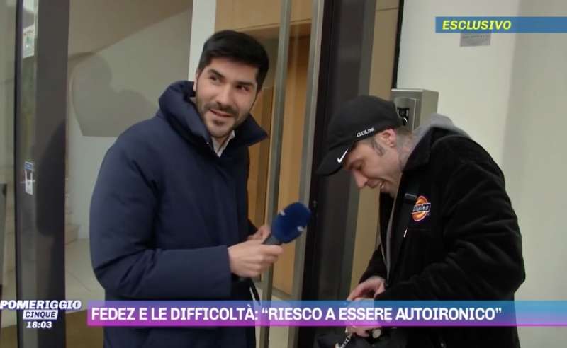 fedez a pomeriggio5 1