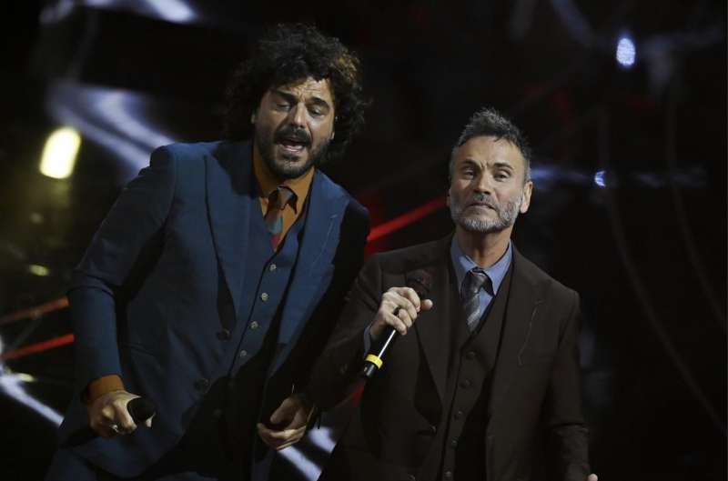 francesco renga e nek seconda serata sanremo 2024