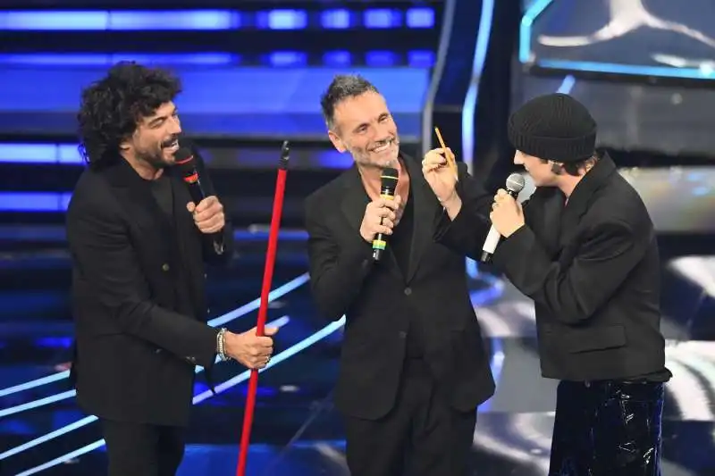 francesco renga   nek   sangiovanni terza serata sanremo 2024   