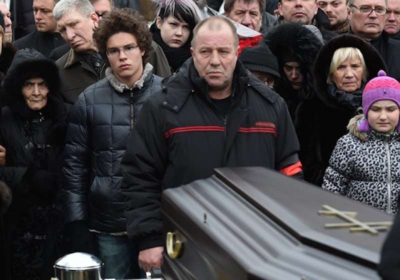 funerale di boris nemtsov