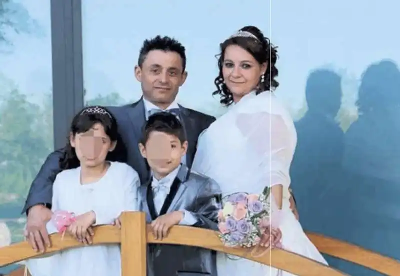 giovanni barreca con la moglie angela salamone e i figli 